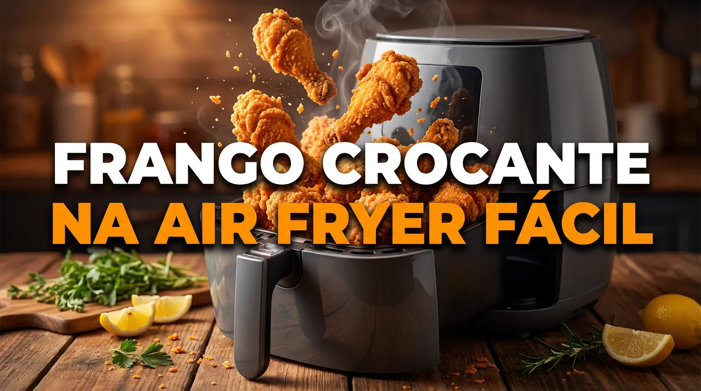 10 Frango Crocante na Air Fryer Fácil em 15 Minutos