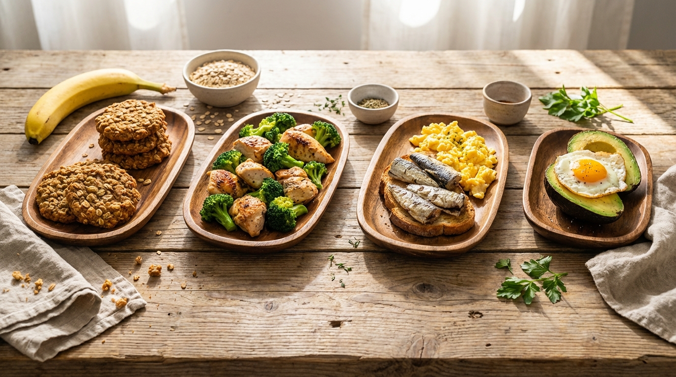 Receitas com 3 ingredientes fáceis e rápidas com frango banana e ovo