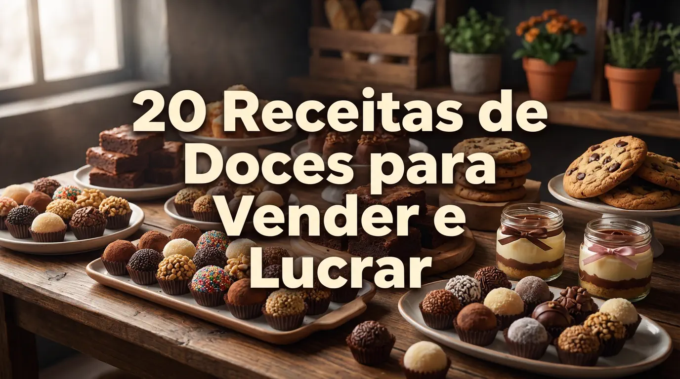 20 Receitas de Doces para Vender e Lucrar