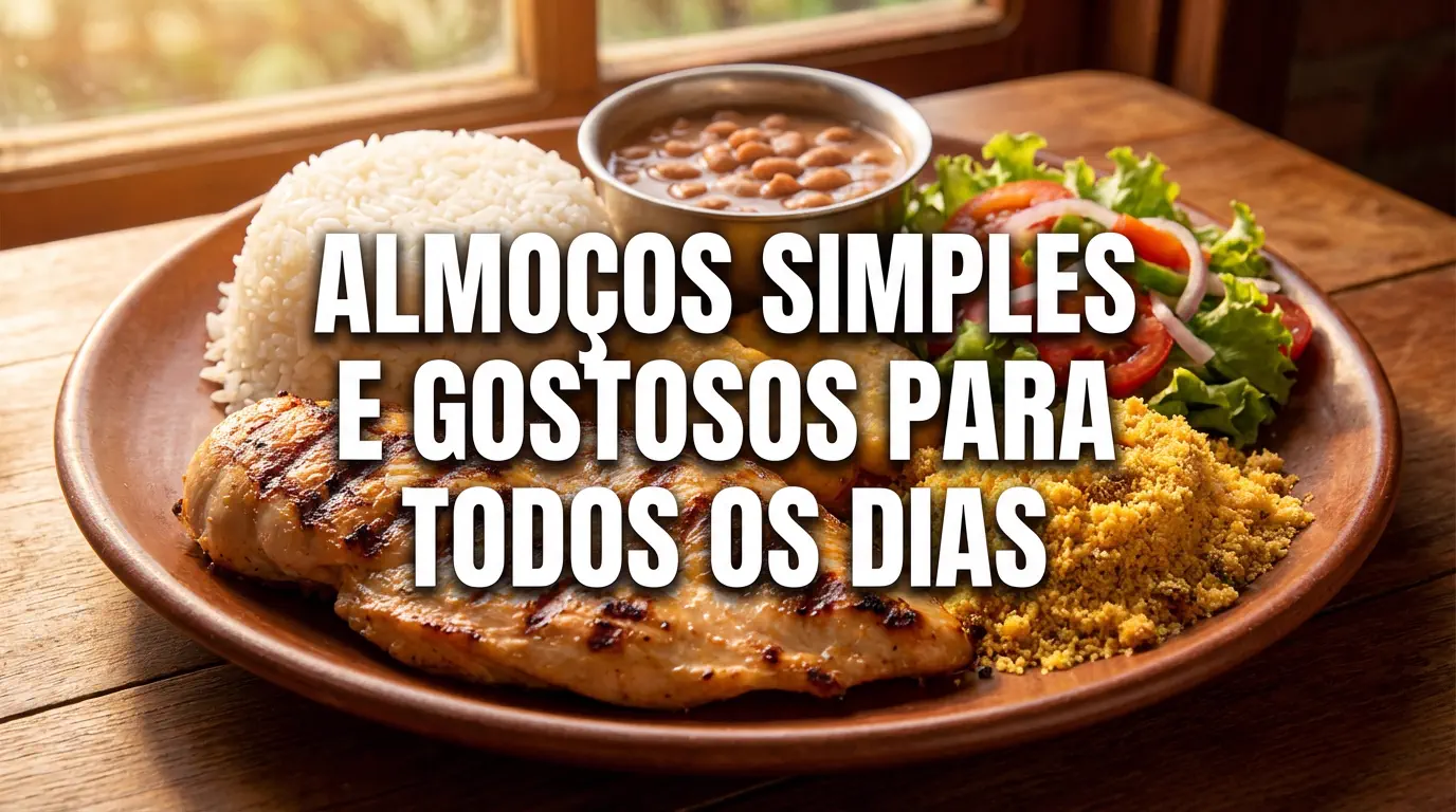 15 Almoços Simples e Gostosos para Todos os Dias