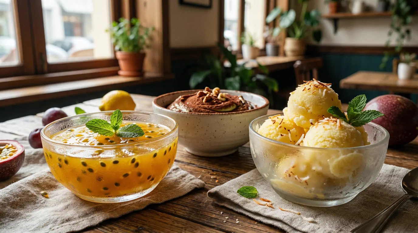 Sobremesas geladas fáceis e baratas com potinhos coloridos de gelatina e pudim