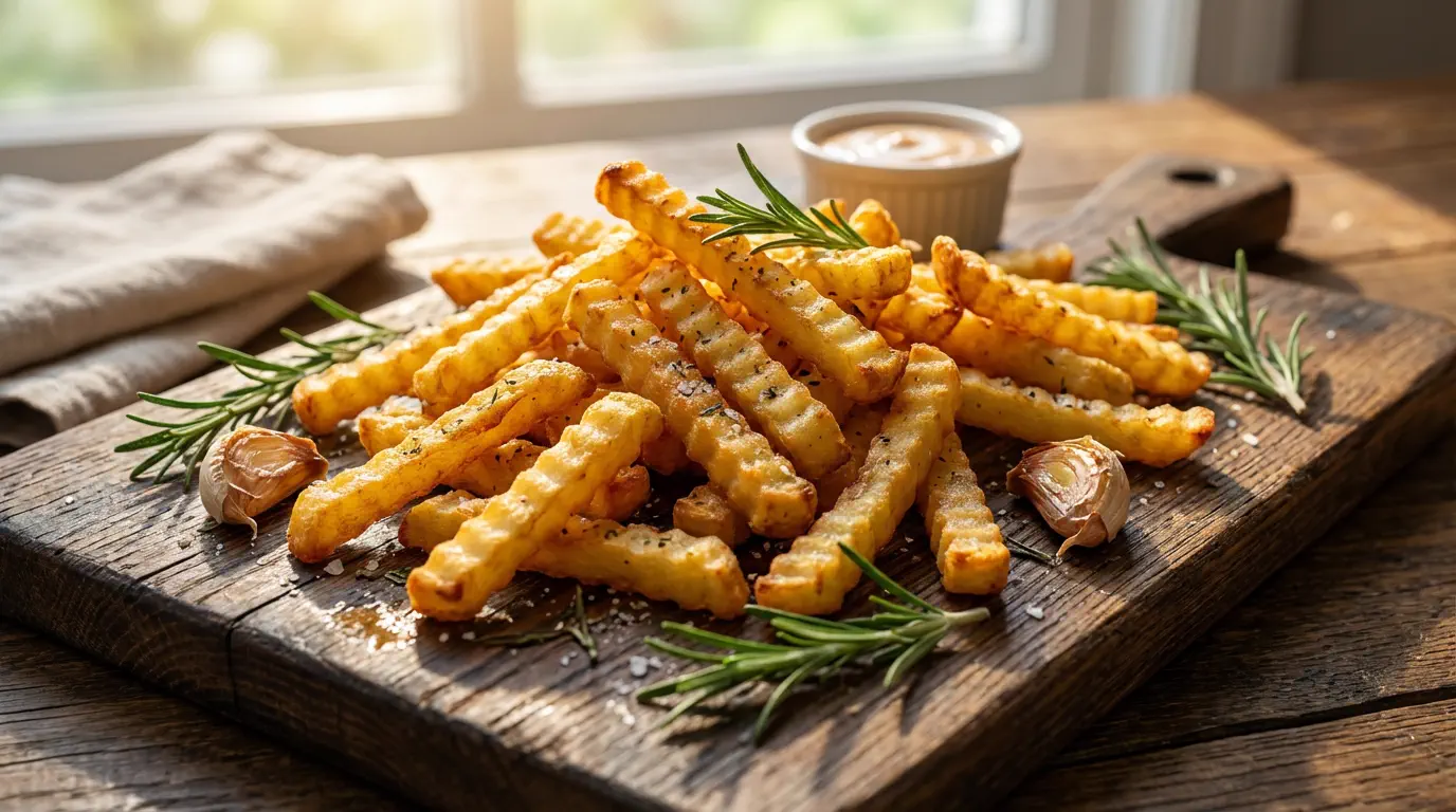 Batata frita perfeita na Air Fryer dourada e crocante