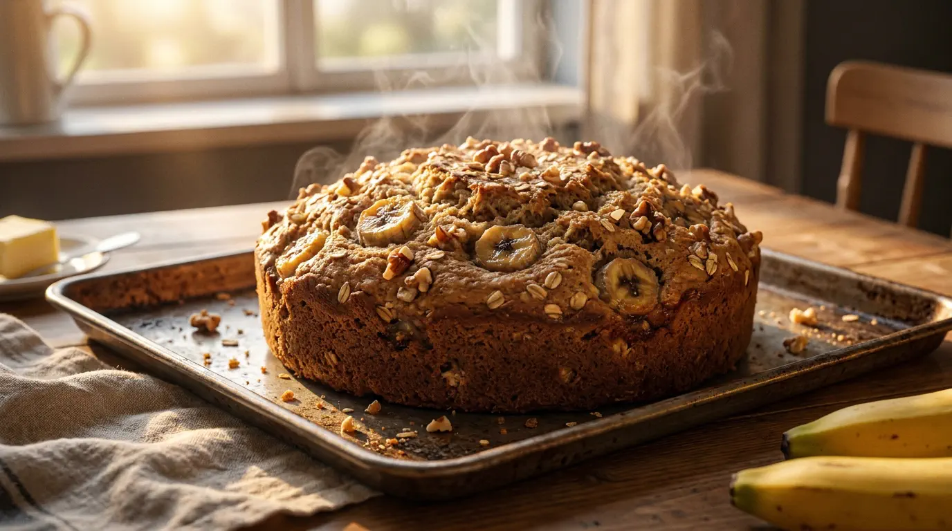 Bolo Integral de Banana Fofinho: Receita Fácil