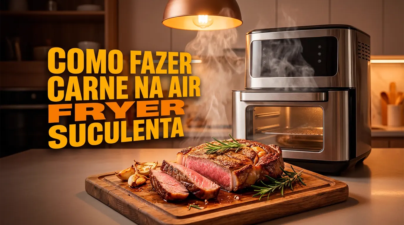Como Fazer Carne na Air Fryer Suculenta em 10 Minutos