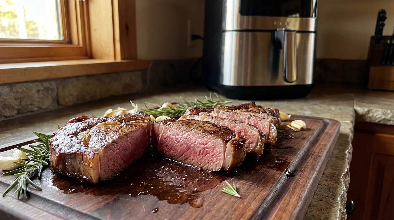 Como fazer carne na Air Fryer suculenta com diferentes cortes de carne dourados