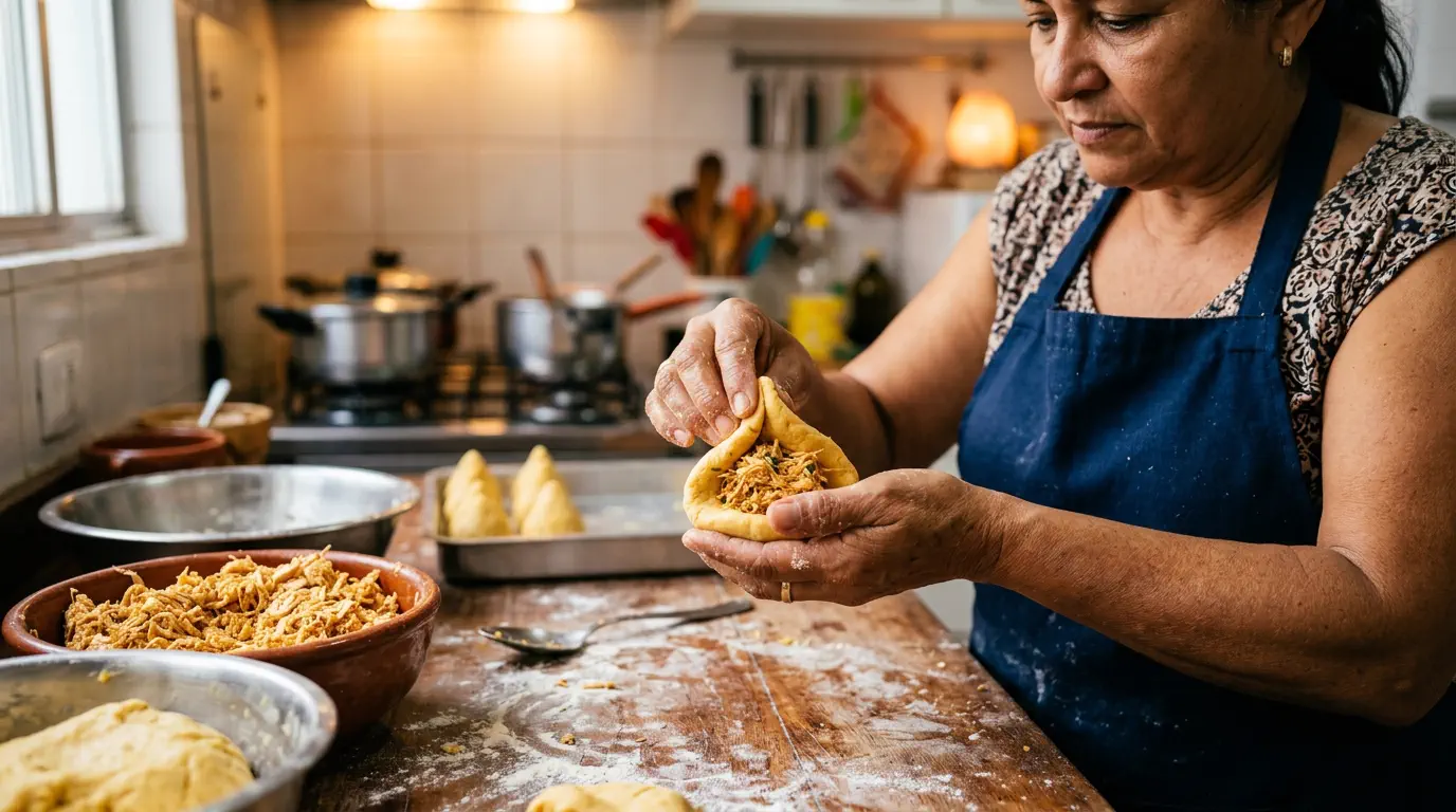 como fazer coxinha de liquidificador fácil