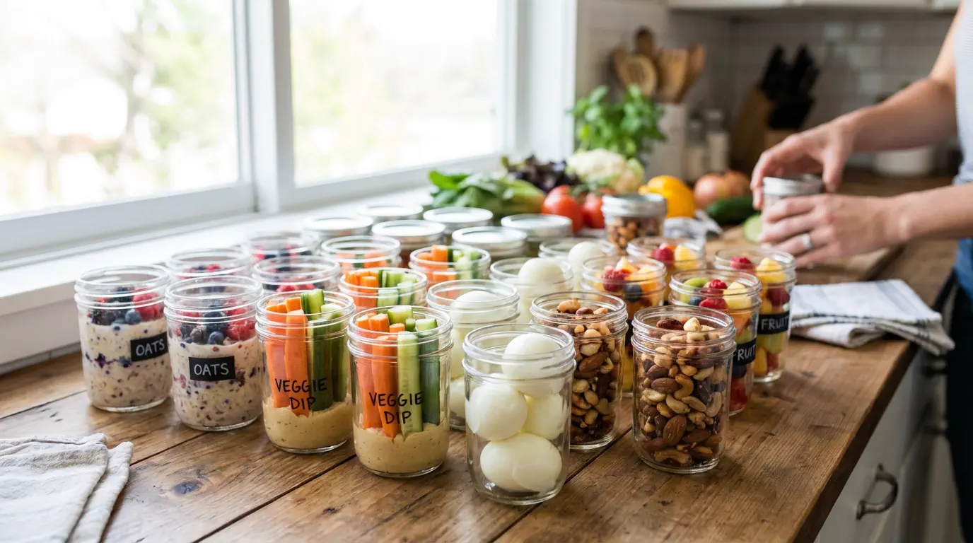 Lanches rápidos para qualquer hora do dia com wraps, ovos e frutas