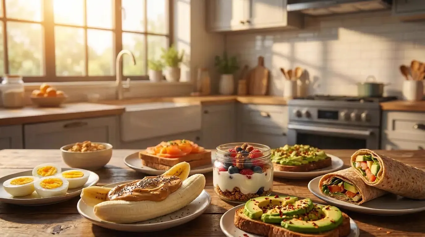 Lanches Rápidos para Qualquer Hora do Dia
