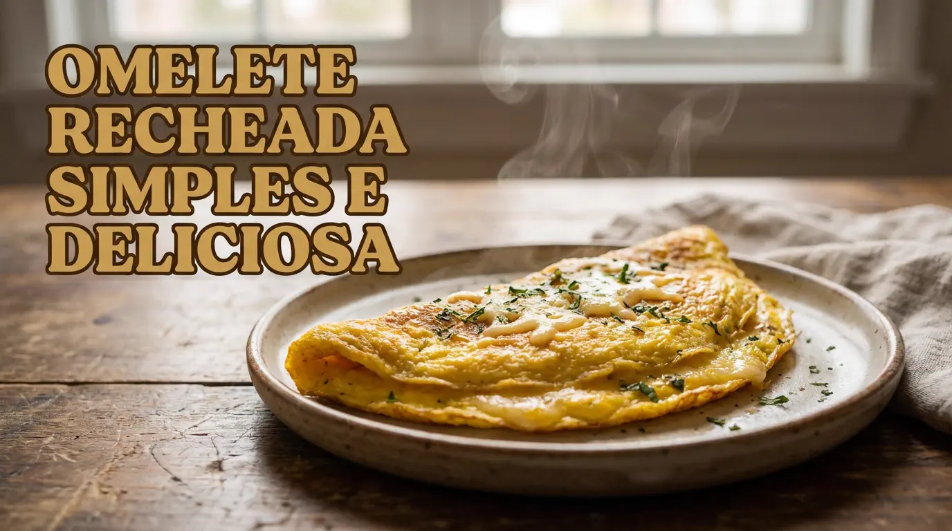 Omelete Recheada Simples e Deliciosa