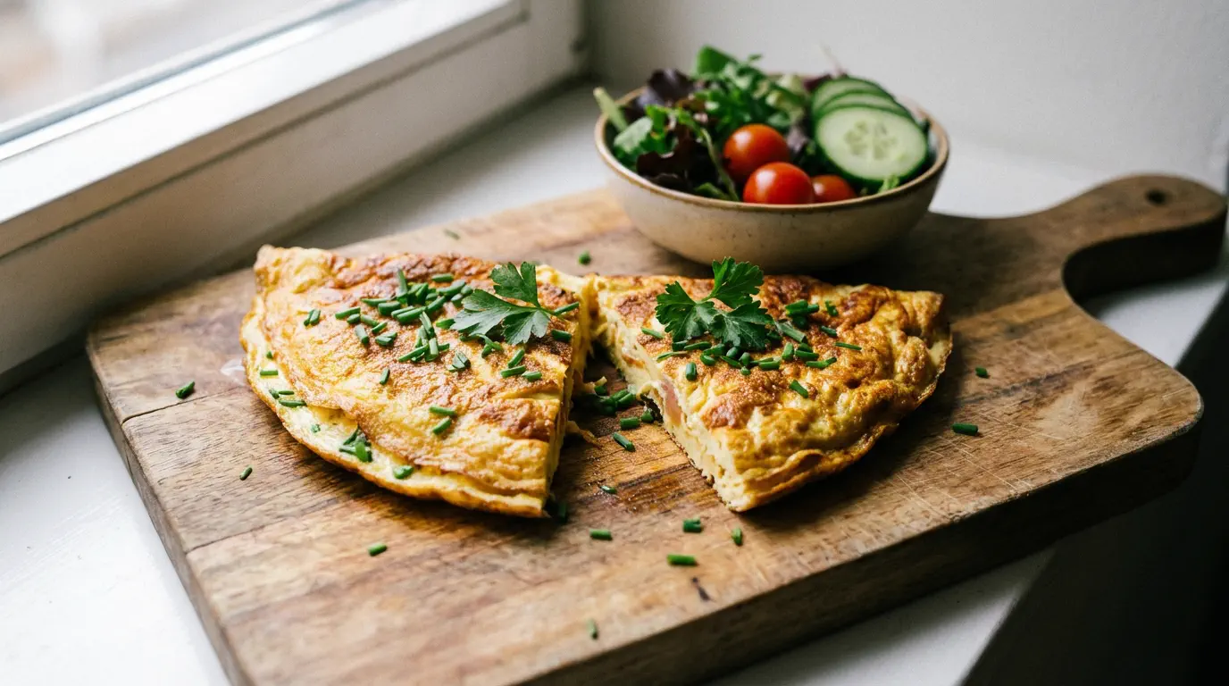Omelete Recheada Simples e Deliciosa
