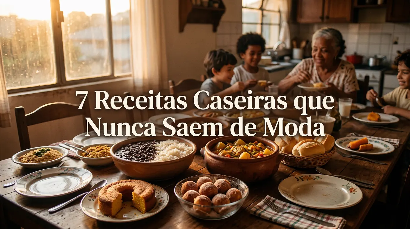 7 Receitas Caseiras que Nunca Saem de Moda (Fáceis e Deliciosas)