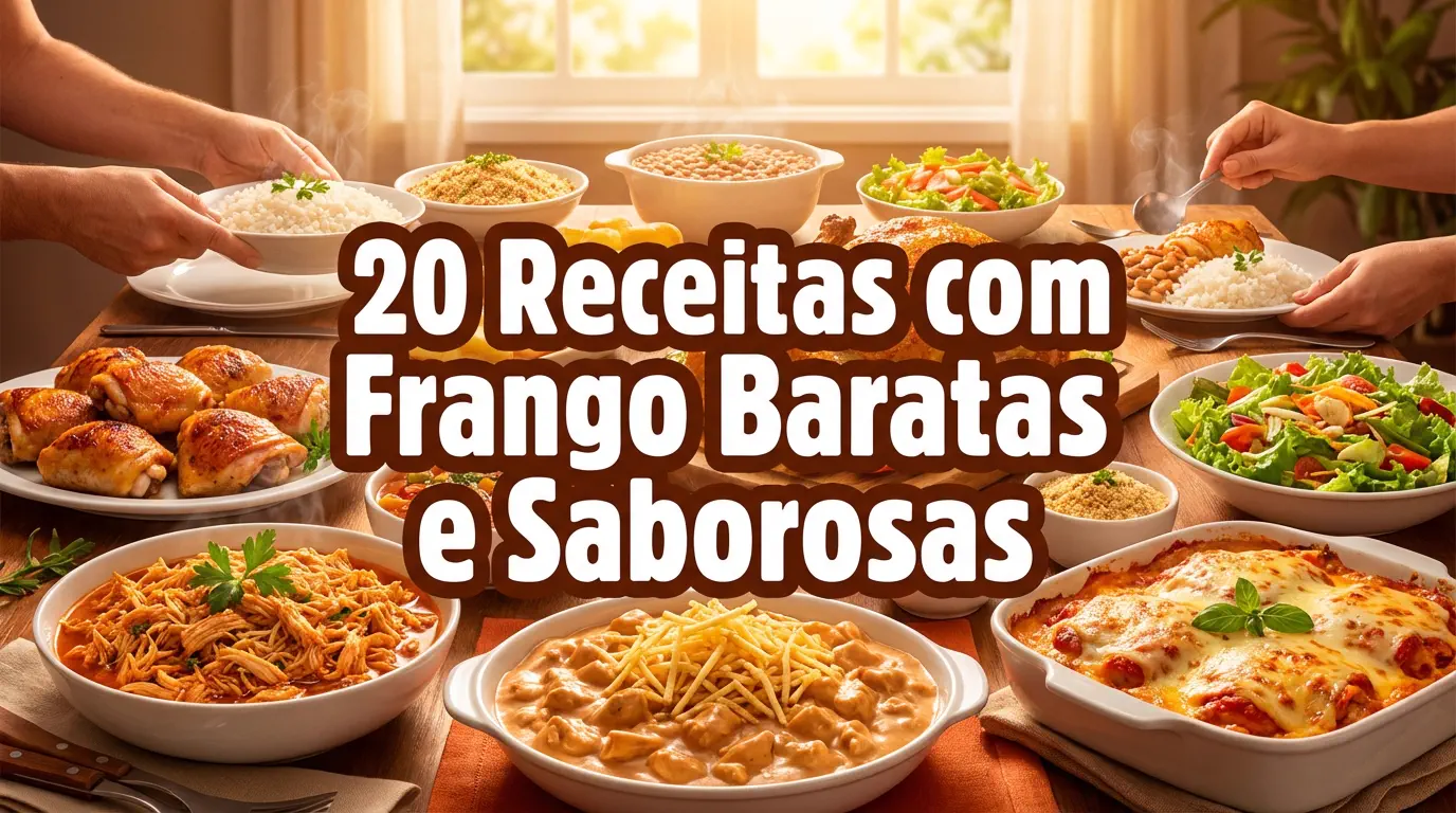 20 Receitas com Frango Baratas e Saborosas
