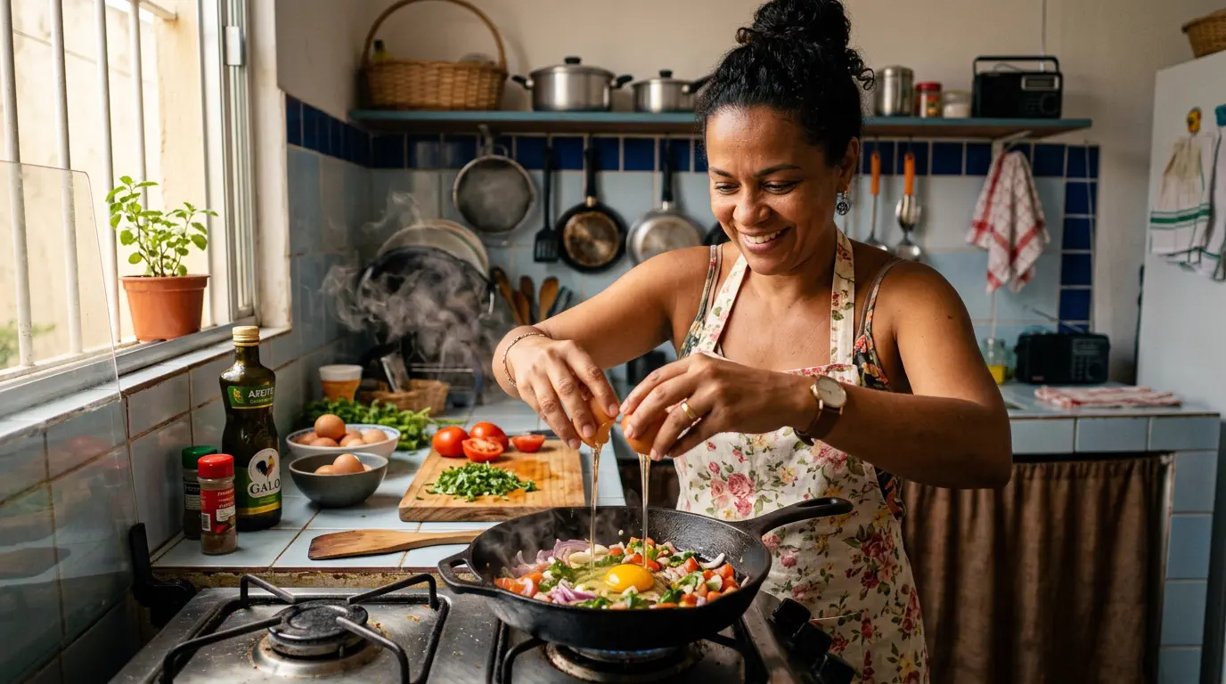 receitas econômicas com ovo simples e gostosas servidas em prato colorido