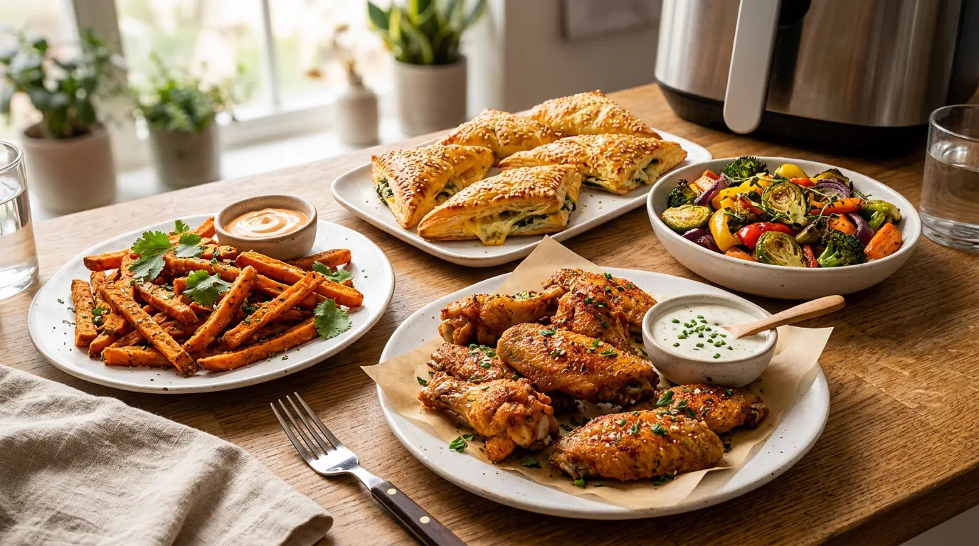 dicas de preparo de receitas na air fryer