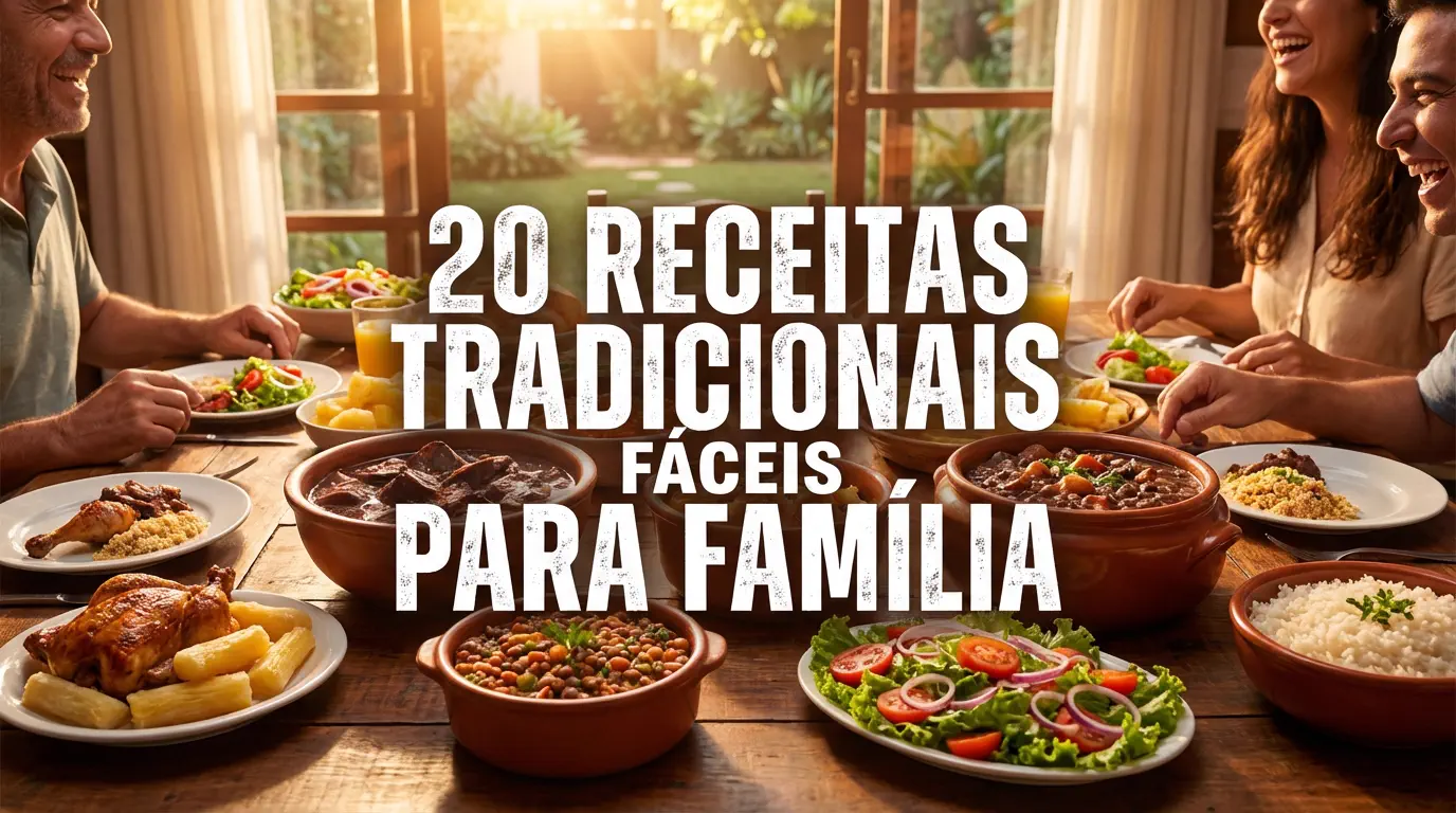20 Receitas Tradicionais Fáceis para Família