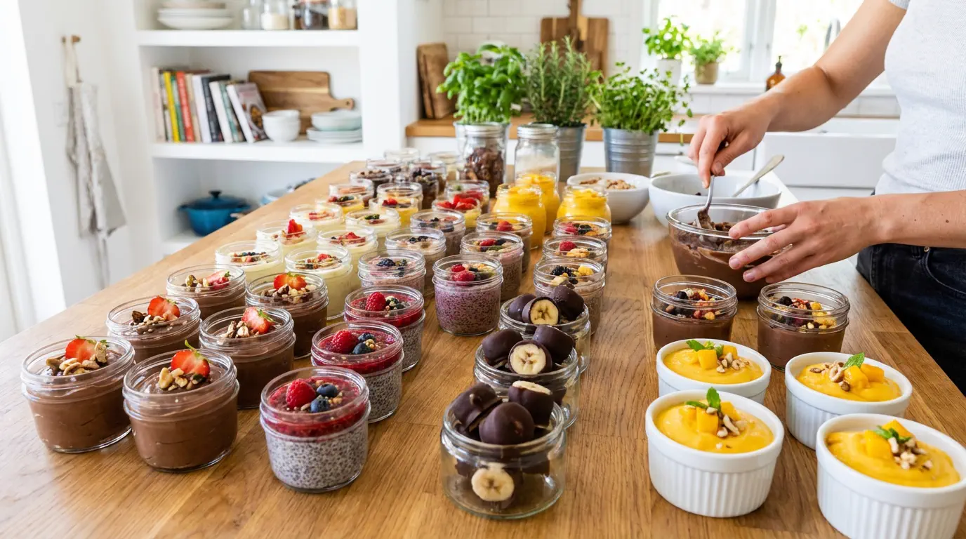 Sobremesas fáceis com 3 ingredientes brigadeiro de colher e sorvete de banana